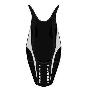 ΚΑΛΥΜΜΑ ΣΕΛΑΣ BAGSTER ΓΙΑ HONDA HORNET 600 ΜΑΥΡΟ/ΜΑΥΡΟ ΜΑΤ/GREGE/ΑΣΗΜΙ ΓΡΑΜΜΑΤΑ (2007)